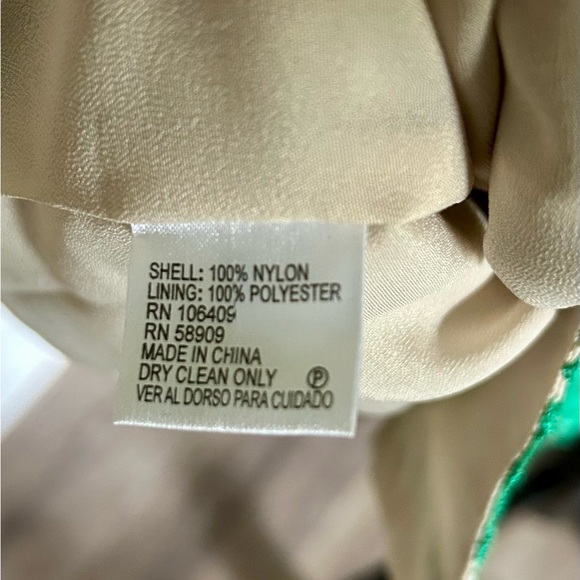 Alex Marie Green Lace Dress - Sz 8 - Picture 7 of 7